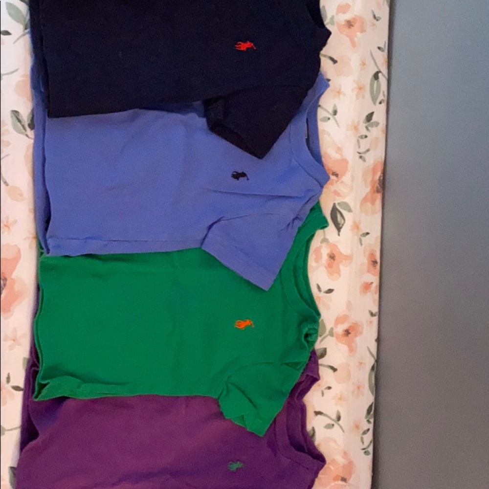 4 Polo Ralph Lauren Tee Shirt Bundle